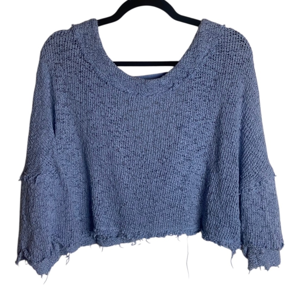 EARTHBOUND Blue Knit Sweater